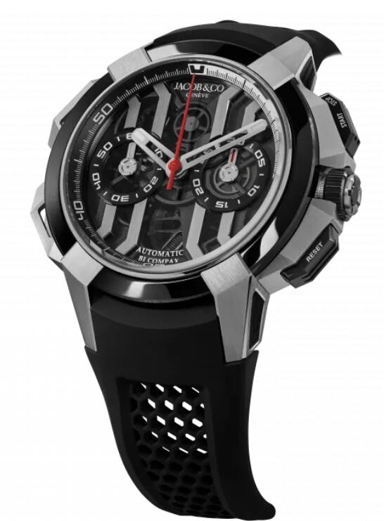 Jacob & Co EC400.20.AA.AB.ABRUA EPIC X CHRONO TITANIUM BLACK CERAMIC BEZEL replica watch